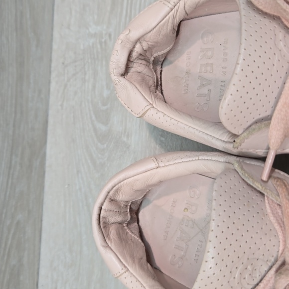 GREATS Brooklyn Women Leather Sneakers shoes sz 8.5 - Picture 4 of 15